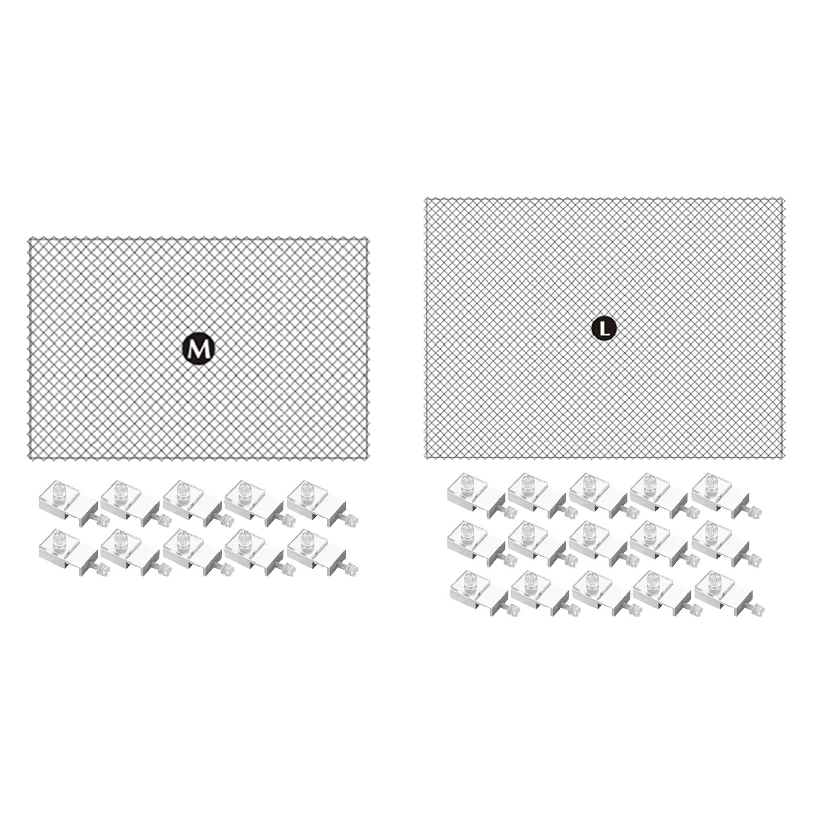 Screen Top Mesh - Filets de protection pour aquarium, maille