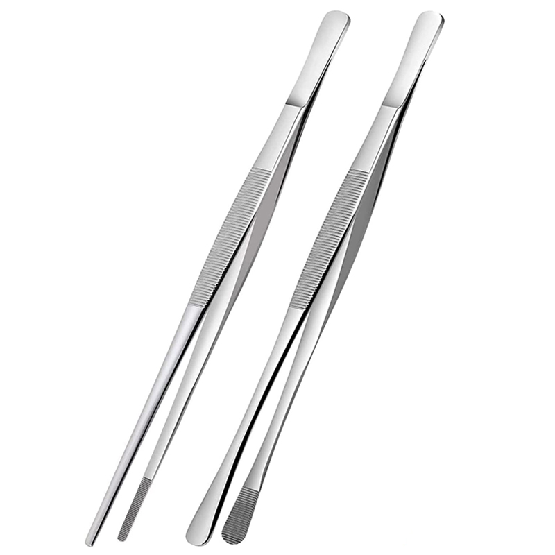 Feeding Tong Stainless - Pinces de cuisine de 12 pouces,