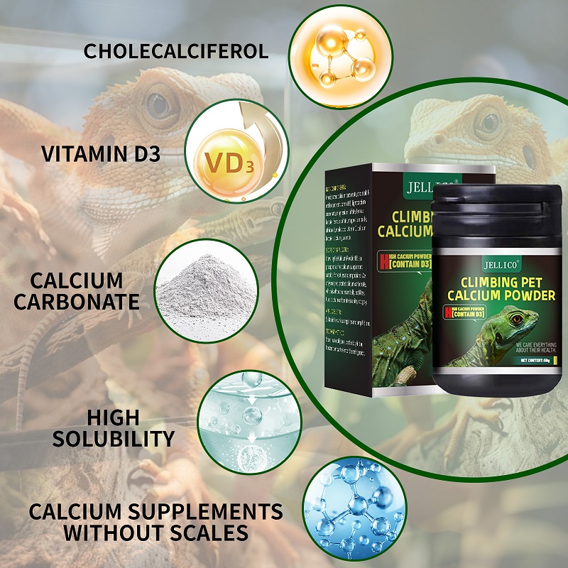 Poudre de Calcium à la vitamin - Calcium Powder Reptile avis et prix