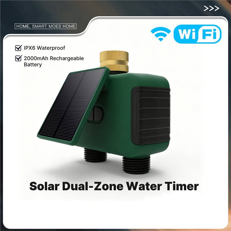 A25F-Tuya Wifi Smart Solar Dua - Timer Dual Outlet avis et prix