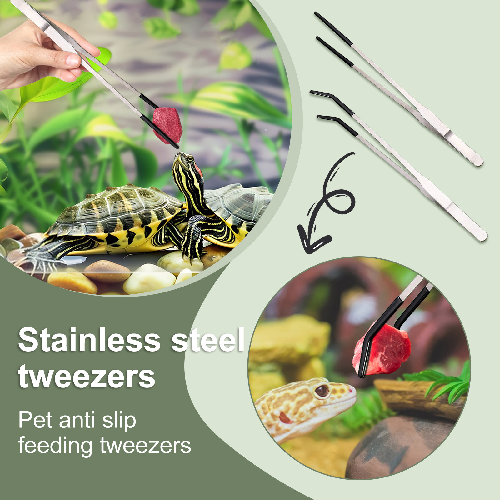Pinces longues d'alimentation  - Feeding Tong Stainless avis et prix