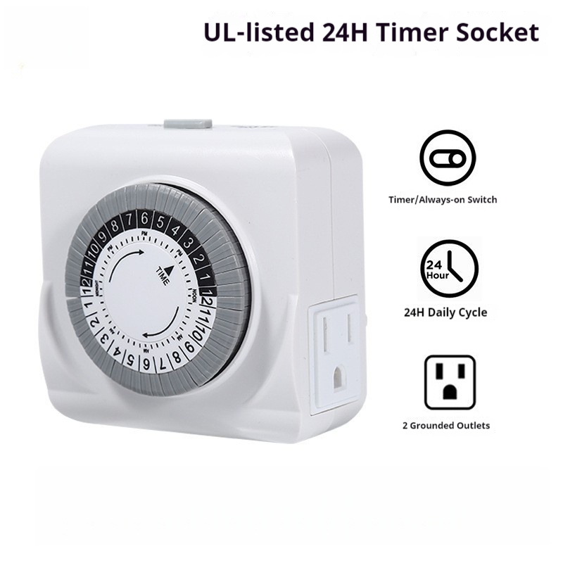 Prise de synchronisation mécan - Timer Dual Outlet avis et prix