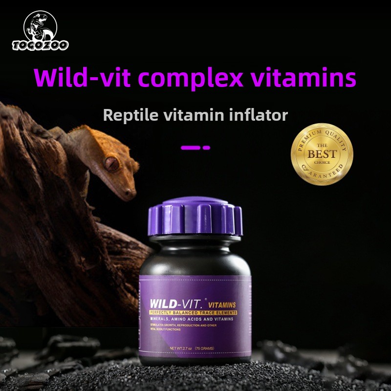 TOGOZOO WILD-VIT Poudre de cal - Calcium Powder Reptile avis et prix
